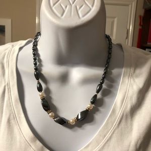 Hematite necklace